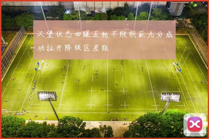 汉堡状态回暖五轮不败斩获九分成功拉开降级区差距