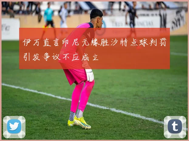 伊万直言印尼无缘胜沙特点球判罚引发争议不应成立
