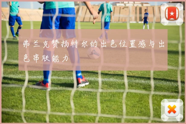 弗兰克赞扬特尔的出色位置感与出色串联能力